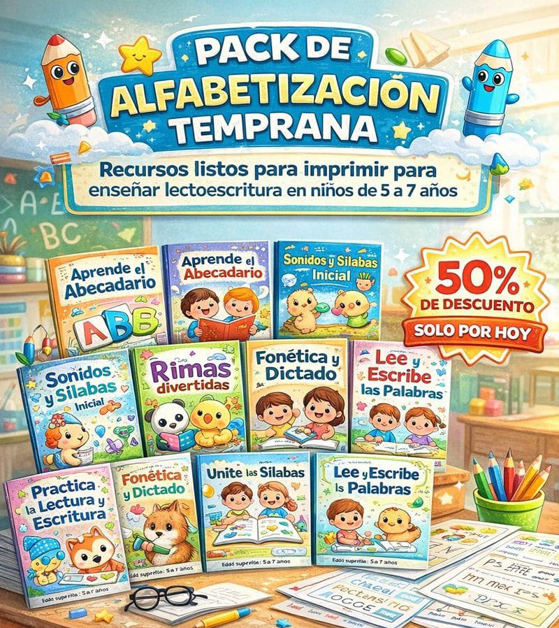 Pack de Alfabetización temprana